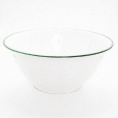 Gmundner Keramik Gmundner Keramik Gruner Rand Salatschussel 33 cm Салатник Gmundner Ceramics с зеленым ободком 33 см