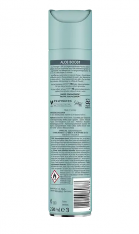 Taft Haarspray Aloe Boost Лак для волос с комплексом алоэ вера и ниацинамидом 250мл