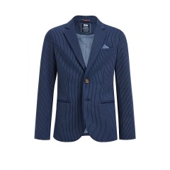 WE Fashion Jongens slim fit blazer met streepdessin Blazer fur Jungen Jongens приталенный блейзер в полоску Блейзер для мальчиков