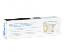 Bioniq White Filler Zahnpasta 75ml, Отбеливающая зубная паста без фтора с гидроксиапатитом, эффект гладкой и белой эмали, 75 мл