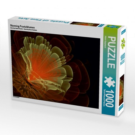 CALVENDO Puzzle CALVENDO Puzzle Stunning Fractalblumen Пазл CALVENDO Puzzle Потрясающие фрактальные цветы