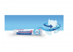 Blend-a-med Extra Frisch Clean 75ml x 5st, Зубная паста для взрослых (Германия), свежесть дыхания и защита от кариеса 24 часа, мятный вкус,  75 мл  x 5шт