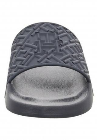 Tommy Hilfiger MONOGRAM  Pool slides space blue МОНОГРАММА Шлепанцы для бассейна космический синий