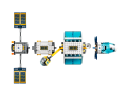 Lego Mond-Raumstation лунная космическая станция