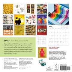 Lego 2023 LEGO Wall Calendar Настенный календарь LEGO на 2023 год