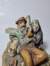 Naturecraft England Винтажная статуэтка ручной работы "Мужчина с собакой", 18см x 10см, Англия, 1960-70гг.