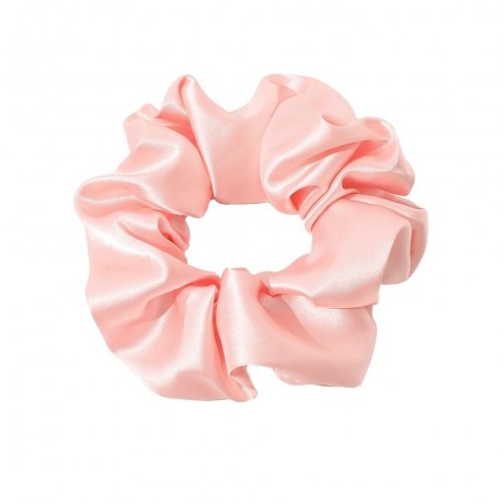 SOHO Satin Scrunchie Sweet Pink Атласная резинка для волос