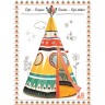 DJECO Spielzelt Zimmerzelt Teepee Палатка для игр в палатке Типи