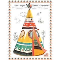 DJECO Spielzelt Zimmerzelt Teepee Палатка для игр в палатке Типи