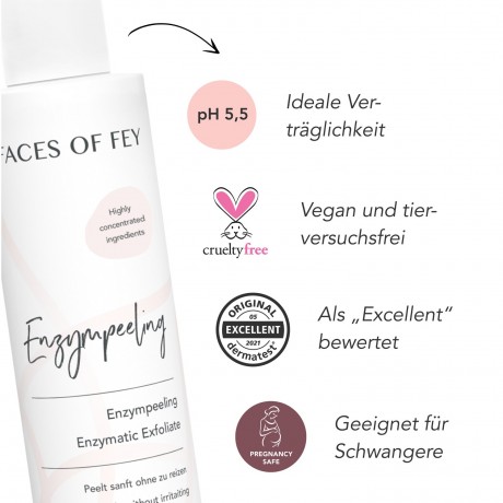 FACES OF FEY Enzympeeling 100 ml Энзимный пилинг 100 мл