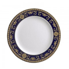 Rosenthal meets Versace Rosenthal Versace Medusa blue Suppenteller 22 cm Rosenthal Versace Medusa синяя тарелка 22 см