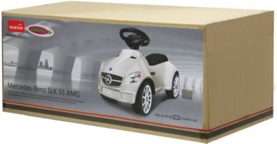Jamara Rutscher Mercedes SLK55AMG weiss Райдер Mercedes SLK55AMG белый