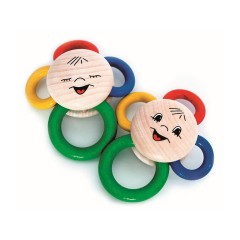 HESS Babyspielzeug Rassel Blumchen Детская игрушка-погремушка цветок