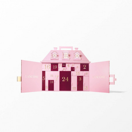 Lancome Palast Adventskalender 2026, Lancome Palast Адвент-календарь 2026 в форме дворца с парфюмерией, уходом за лицом и декоративной косметикой, 24 средства