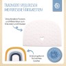 bieco Silikon Beissring Baby 10cm Zahnungshilfe Bunt Beissring Motorikspielzeug Schloss Beissringe Силиконовое кольцо для прорезывания зубов для детей 10 см