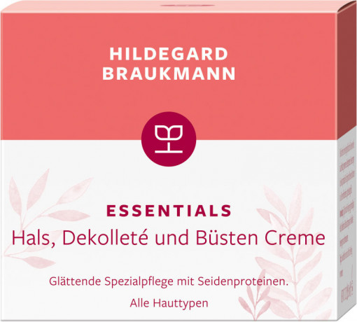 Hildegard Braukmann ESSENTIALS Hals Dekollete und Buesten Creme, 50 ml, Hildegard Braukmann крем для тела для всех типов кожи, для женщин, 50 мл