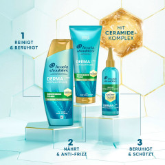 head&amp;shoulders Conditioner Derma x Pro Beruhigend, 220 ml, Head &amp; Shoulders кондиционер DermaXPro Beruhigend с алоэ вера и комплексом церамидов для сухой зудящей кожи головы и ломких волос, 220 мл