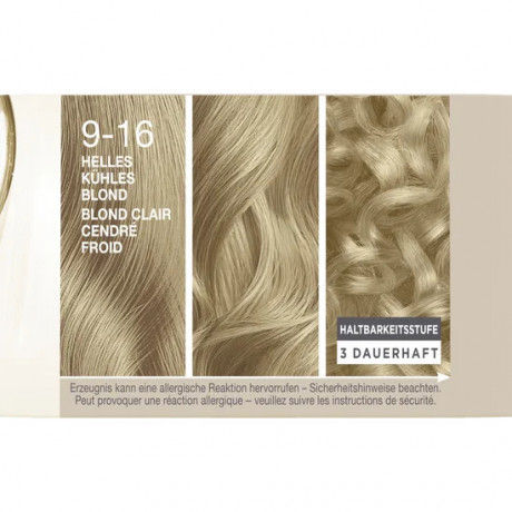 Schwarzkopf Creme Supreme Pflegende Coloration 9-16 Helles Kuehles Blond, 1 St., Schwarzkopf Creme Supreme стойкая крем-краска для волос 9-16 Светлый холодный блонд, 1 шт.