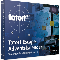 Franzis Tatort Escape Adventskalender 2026, Franzis Tatort Escape Адвент-календарь 2026 «Смерть под рождественской звездой» с детективными загадками, от 14 лет