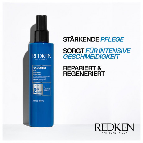 Redken Спрей Extreme Cat  с защитой от секущихся кончиков, пушистости и ломкости волос, 200мл