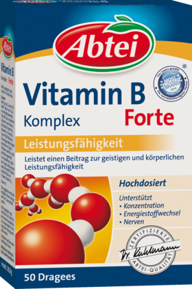 Abtei Витамин B Komplex Forte Драже, 50 шт