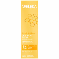 WELEDA Cold Cream Gesichtscreme Bienenwachs, 30 ml, Насыщенный защитный крем для лица Cold Cream с пчелиным воском для сухой и очень сухой кожи, 30 мл