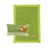 sigikid Baby Kuscheldecke Kissen Set 2-tlg. Fuchs Forest Fox grun Spieldecken Комплект подушек для детского одеяла из 2-х предметов. Fox Forest Зеленые игровые коврики Fox