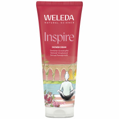 WELEDA GRANATAPFEL Inspire Schoenheitsdusche Granatapfel, 200 ml, Крем-гель для душа с гранатом, ароматом апельсина, даваны и ванили, 200 мл