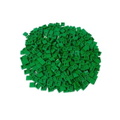 LEGO LEGO 1x1 Fliesen Grun - 100 Stuck - Green tile 3070b LEGO 1x1 Плитки Зеленые - 100 штук - Зеленая плитка 3070b