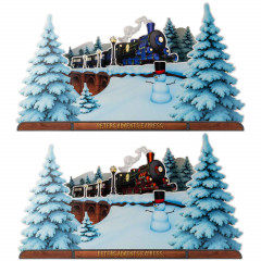 Peters Diorama Adventskalener 2026 'Adventsexpress', Адвент-календарь 2026 Peters Adventsexpress с шоколадными конфетами и зимней диорамой, 300 г