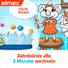elmex Zahnbuerste Kinder, 2-6 Jahren, 2 St, Детские мягкие зубные щётки с присоской для молочных зубов, 2–6 лет, 2 шт.