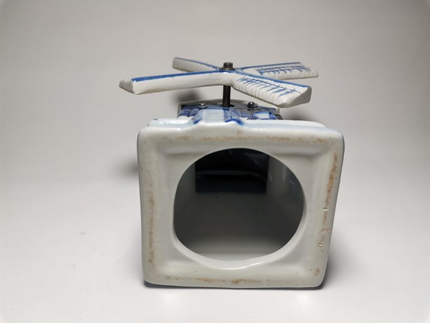 Delft Делфтский фарфор Коллекционная музыкальная статуэтка "Мельница", 20см х 9см х 8,5см