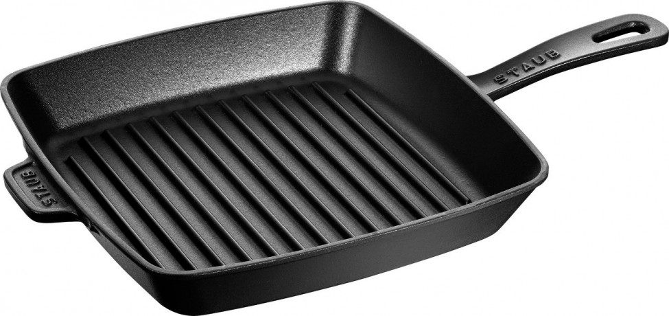Staub Staub Grillpfanne schwarz Пылевая сковорода-гриль