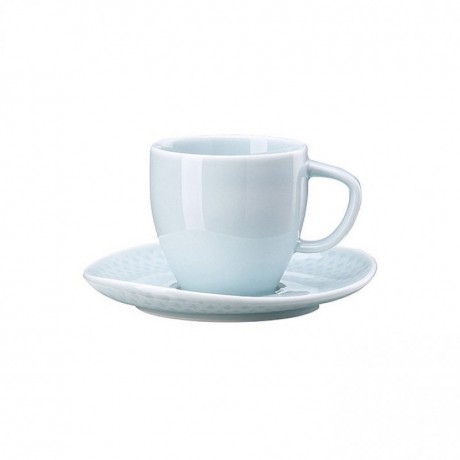 Rosenthal Rosenthal Junto Opal Green - Porzellan Espresso-Untertasse 11 cm Rosenthal Junto Opal Green - Блюдце для эспрессо фарфоровое 11 см