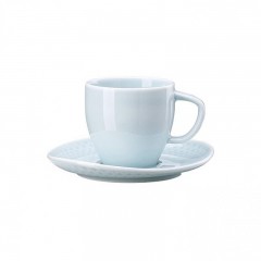 Rosenthal Rosenthal Junto Opal Green - Porzellan Espresso-Untertasse 11 cm Rosenthal Junto Opal Green - Блюдце для эспрессо фарфоровое 11 см