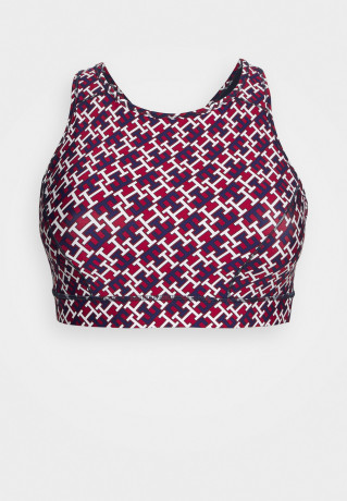Tommy Hilfiger Medium support sports bra monogram Спортивный бюстгальтер со средней поддержкой монограмма