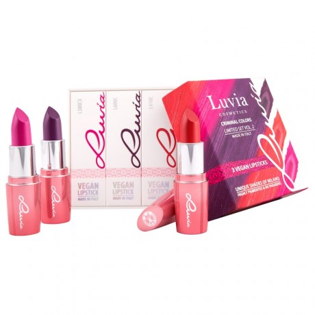 Luvia Vegan Lipstick - Criminal Colors Vol.2 Lippenstift Губная помада Lippenstift, 1 шт.