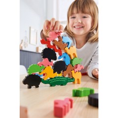 Haba HABA 305520 Tier auf Tier – Das wackelige Stapelspiel HABA 305520 Tier auf Tier
