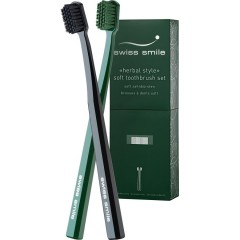 Swiss Smile Herbal Style Soft Toothbrush Set  Набор мягких зубных щеток Herbal Style