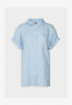 Tommy Hilfiger GROWN ON SLEEVE Button-down blouse vessel blue GROWN ON SLEEVE Блузка на пуговицах сосуд синий