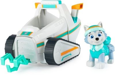 Spin Master PAW Patrol Schneefahrzeug mit Everest-Figur (Basic Vehicle\/Basis Fahrzeug) Снежный автомобиль PAW Patrol с фигуркой Эвереста (базовый автомобиль/базовый автомобиль)