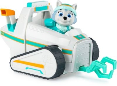 Spin Master PAW Patrol Schneefahrzeug mit Everest-Figur (Basic Vehicle\/Basis Fahrzeug) Снежный автомобиль PAW Patrol с фигуркой Эвереста (базовый автомобиль/базовый автомобиль)