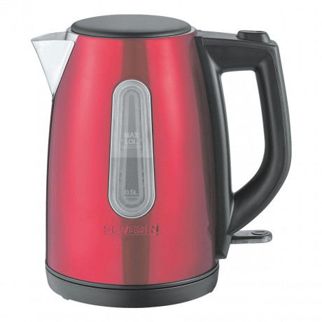 Severin Severin Wasserkocher Severin WK 3417 Rotmetallic-Schwarz Чайник Severin Severin WK 3417 красный металлик черный