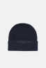 Tommy Hilfiger HORIZON BEANIE UNISEX Beanie space blue HORIZON ШАПКА УНИСЕКС Шапочка космический синий
