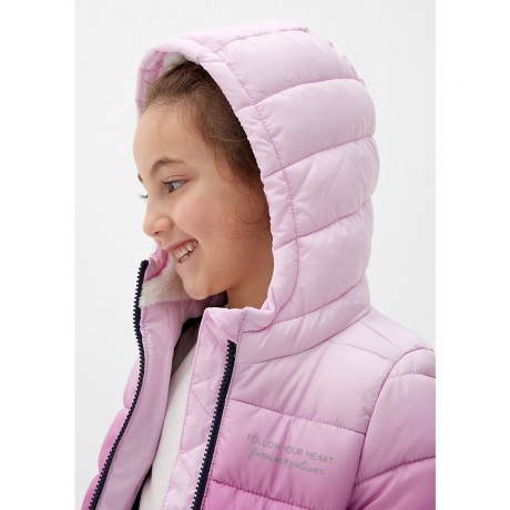 s.Oliver Steppjacke mit warmem Fleece-Futter Outdoorjacken fur Madchen Стеганая куртка на теплой флисовой подкладке Уличные куртки для девочек