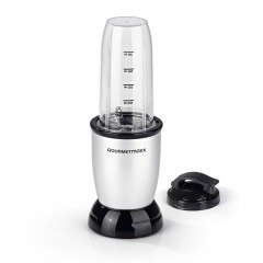 GOURMETmaxx GOURMETmaxx Smoothie-Maker Nutrition Mixer 4-tlg., 500,00 W, inkl. To Go Deckel, Mixbecher 700ml  Миксер для питания GOURMETmaxx Smoothie-Maker, 4 предмета, 500,00 Вт, включая крышку To Go, чашку для смешивания 700 мл