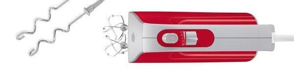 BOSCH BOSCH Handmixer MFQ40303 Styline Colour, 5 Geschwindigkeiten Fein-Creamer rot  Ручной миксер BOSCH MFQ40303 Styline Color, 5 скоростей, сливочно-красный