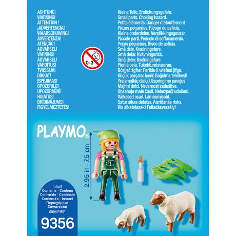 PLAYMOBIL PLAYMOBIL 9356 Bauerin mit Schafchen PLAYMOBIL 9356 Фермер с овцами