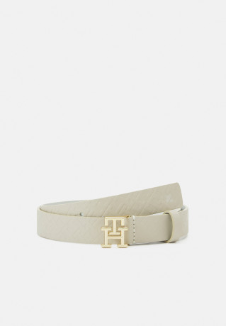 Tommy Hilfiger LOGO MONO Belt feather white ЛОГОТИП МОНО Ремень перо белое