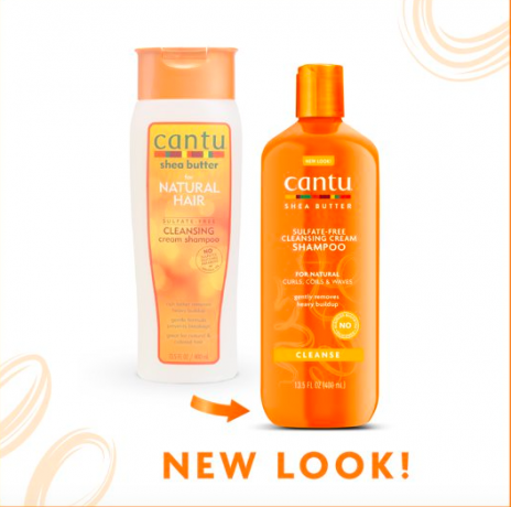 Cantu Shea Butter Cleansing Cream Shampoo Канту Бессульфатный шампунь с маслом Ши (Карите), 3 штуки х 400 мл